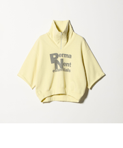 【別注】<Americana>ジップ ショートスリーブ スウェットプルオーバー