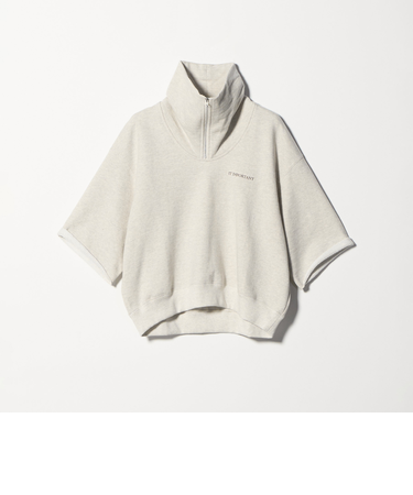 【別注】＜Americana＞ジップ ショートスリーブ スウェットプルオーバー