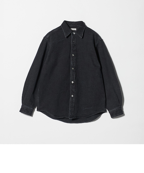 ジャガード デニム レギュラー シャツ FORM型 ver2