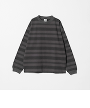 12oz ヘビーウェイト ボーダー クルーネック カットソー