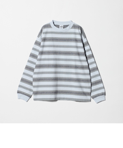 12oz ヘビーウェイト ボーダー クルーネック カットソー