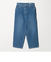 フェード バギー テーパード 5P デニムパンツ