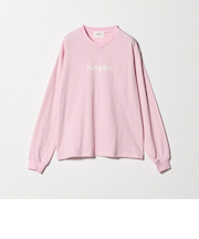 【別注】<Samplee>プリント ロングスリーブTシャツ