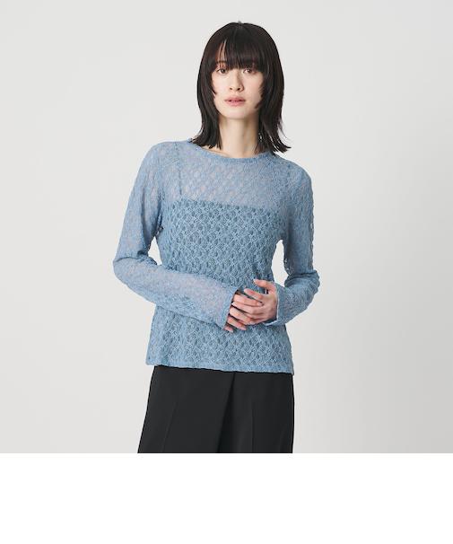 フラワーレース プルオーバー