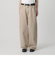 オーバーダイ デニム バギー パンツ シーズナル