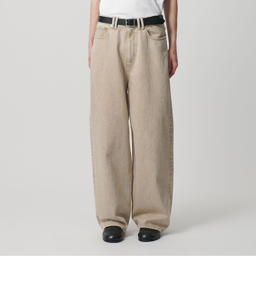 オーバーダイ デニム バギー パンツ シーズナル