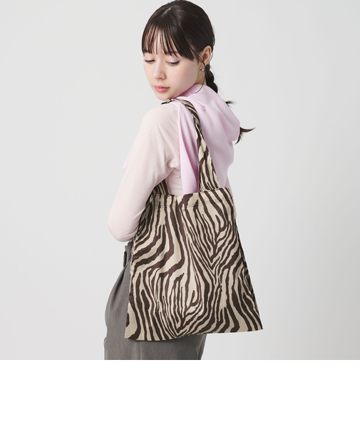 ゼブラ パッカブル トートバッグ