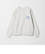 コットン裏毛 ロゴスウェット プルオーバー