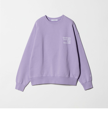 コットン裏毛 ロゴスウェット プルオーバー