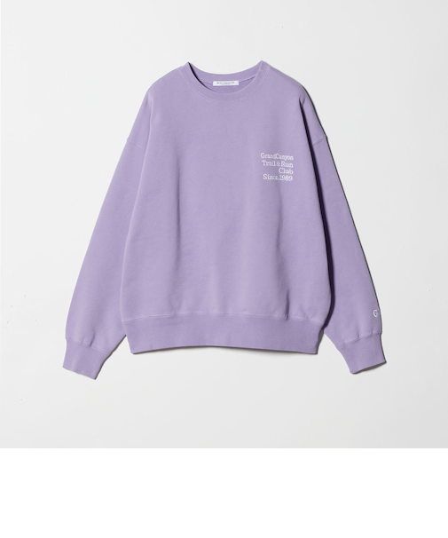 コットン裏毛 ロゴスウェット プルオーバー