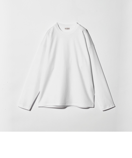 プラチナ ポンチ クルーネック カットソー 抗菌防臭