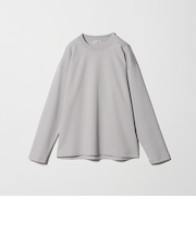 プラチナ ポンチ クルーネック カットソー 抗菌防臭