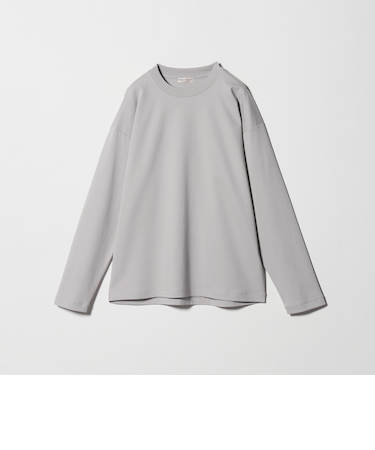 プラチナ ポンチ クルーネック カットソー 抗菌防臭