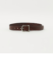 ＜ATELIER BRUGGE＞レザー ホースシュー ベルト