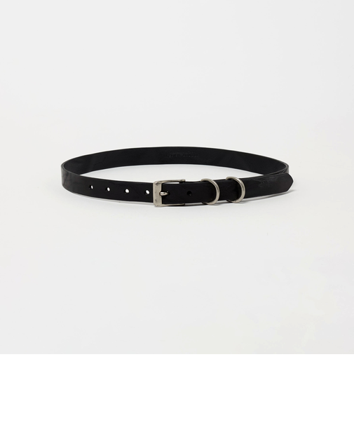 ＜ATELIER BRUGGE＞レザー メタルループ ベルト