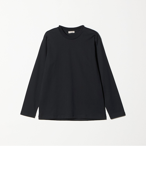 ハイゲージ ガスコットン クルーネック ロングスリーブ カットソー