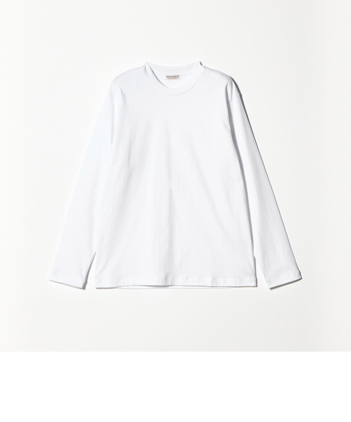 ハイゲージ ガスコットン クルーネック ロングスリーブ カットソー