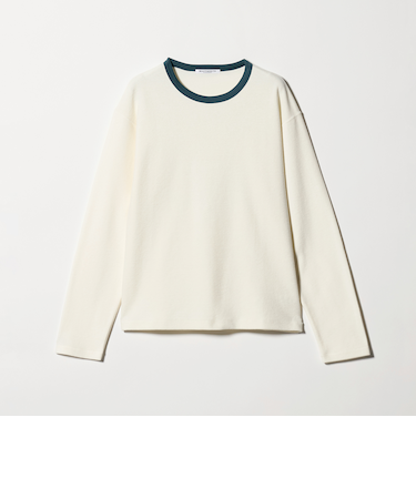 パイル リンガー ロングスリーブTシャツ