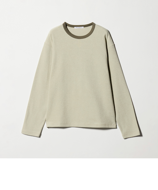 パイル リンガー ロングスリーブTシャツ