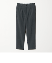 ブラッシュド ツイル ワンプリーツ テーパード イージーパンツ NO.5 セットアップ対応可能