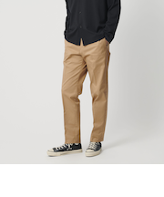 ストレッチ チノ ノープリーツ スリム パンツ NO.1