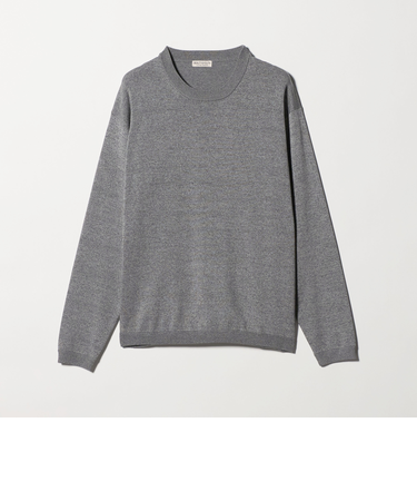 フュージョン カラー ロングスリーブ ニットT