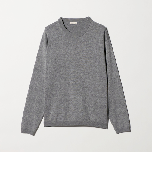 フュージョン カラー ロングスリーブ ニットT