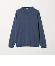 フュージョン カラー ロングスリーブ ニットT