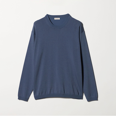 フュージョン カラー ロングスリーブ ニットT