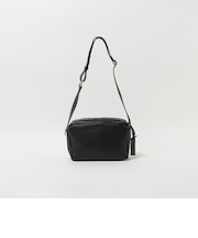 ＜LA UNIQA＞レザー レクタングル ショルダー バッグ