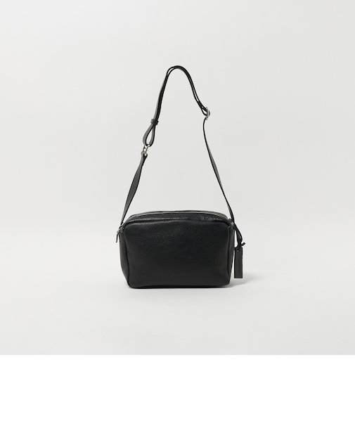 ＜LA UNIQA＞レザー レクタングル ショルダー バッグ