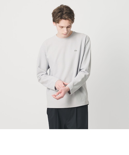 LACOSTE for BEAUTY&YOUTH＞ワントーン ロング スリーブ カットソー