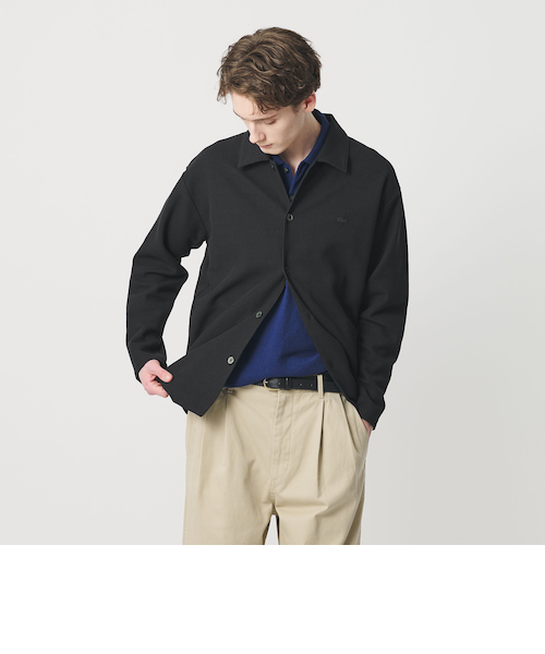 【LACOSTE ×BEAUTY&YOUTH】ワントーンシャツジャケット新品 LACOSTE for BEAUTY&YOUTH＞ワントーン シャツ ジャケット