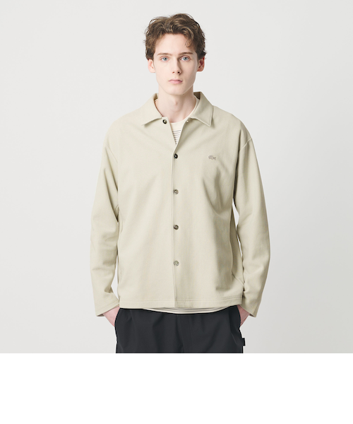 LACOSTE for BEAUTY&YOUTH＞ワントーン シャツ ジャケット