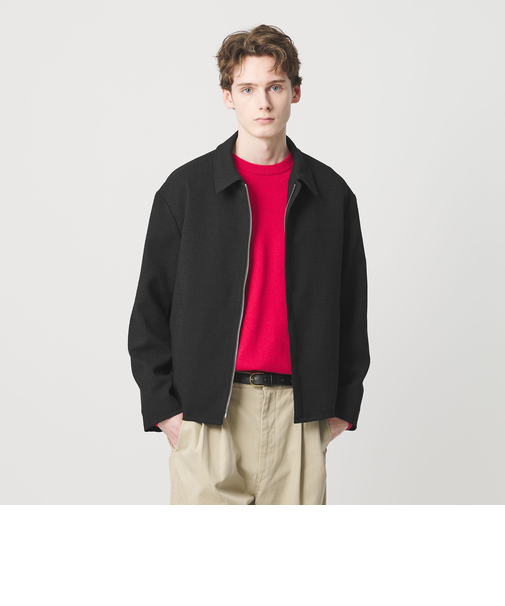 モノトーン ツイード ショート ブルゾン