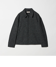 モノトーン ツイード ショート ブルゾン