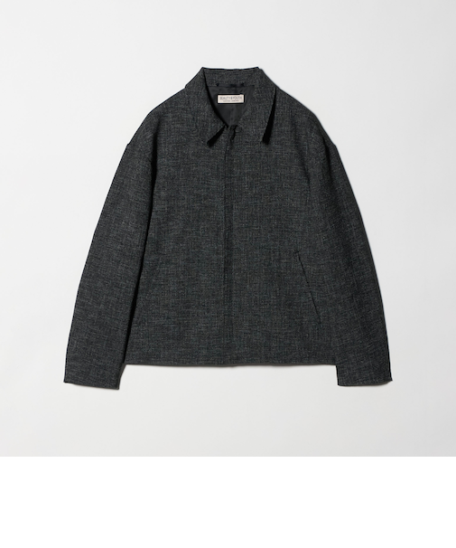 モノトーン ツイード ショート ブルゾン
