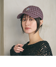 【別注】＜FILA＞チェック キャップ