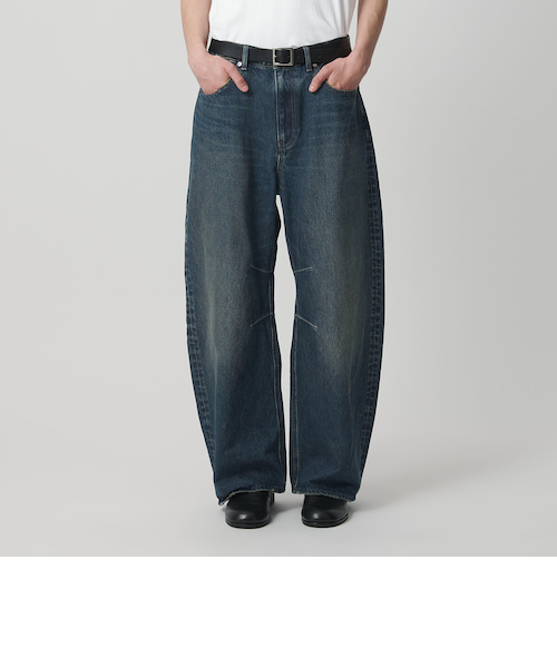 ■BEAUTY&YOUTH UNITED ARROWS■デニムカーブパンツ■XS デニム カーブ パンツ｜ビューティー＆ユース ユナイテッドアローズの