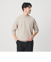 【WEB限定 WARDROBE SMART】KOUKIN ハイゲージ ニット モックネック【抗菌・防臭】