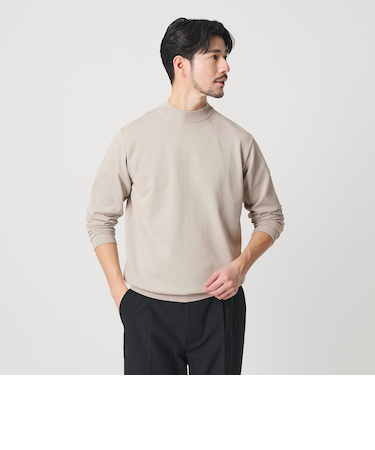 【WEB限定 WARDROBE SMART】KOUKIN ハイゲージ ニット モックネック【抗菌・防臭】