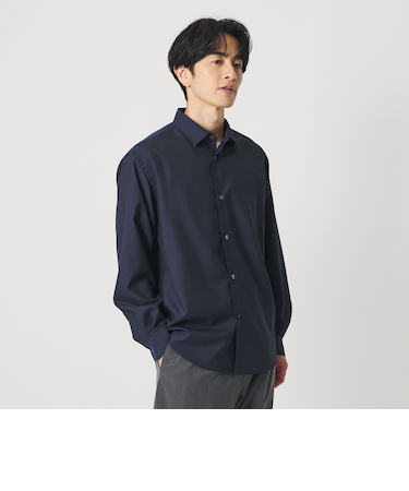 尾州 TW シャンブレー レギュラー シャツ GRANDE TAPERD型 ウォッシャブル MADE IN JAPAN