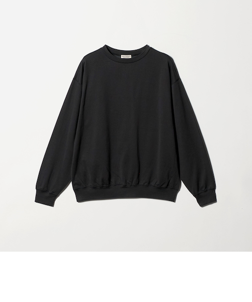 フィブリル ジャージー クルーネック ロングスリーブ カットソー