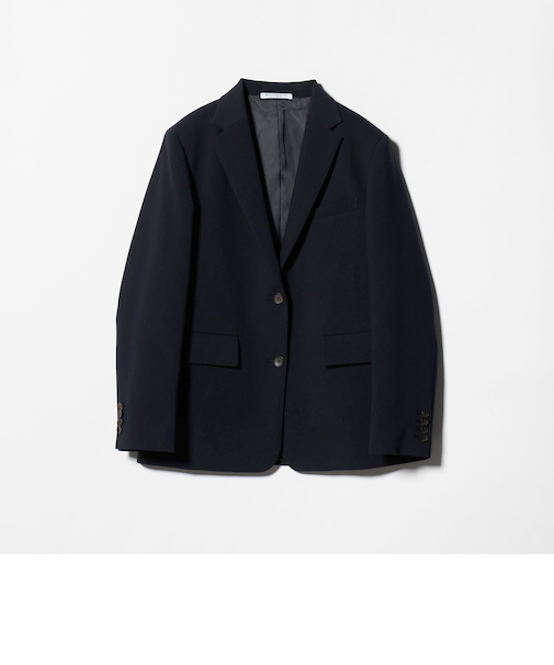 ポリエステルブレンド ツイル テーラードジャケット