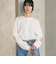 【WEB限定 Wardrobe DAILY MINIMAL】フリルレイヤーブラウス ウォッシャブル