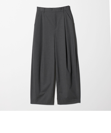 タック カーブパンツ ウォッシャブル