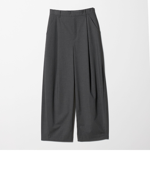 タック カーブパンツ ウォッシャブル