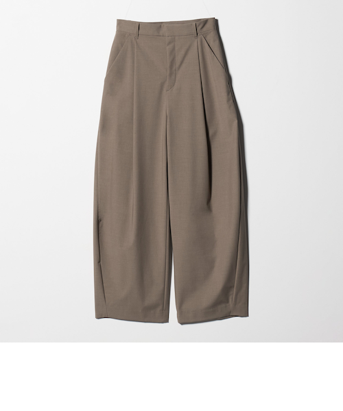 タック カーブパンツ ウォッシャブル｜ビューティー＆ユース