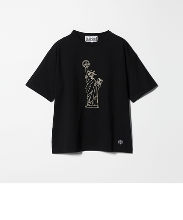 ＜ESPOIR＞Skull Liberty Tシャツ