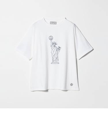 ＜ESPOIR＞Skull Liberty Tシャツ